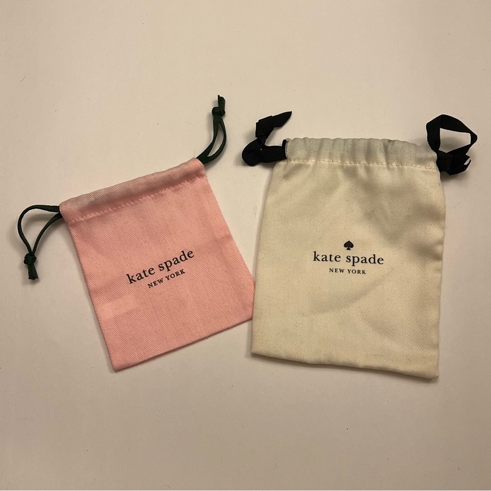 Kate Spade Two Small Dustbags (pink/white)